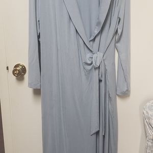 New SOMA modal knit long robe